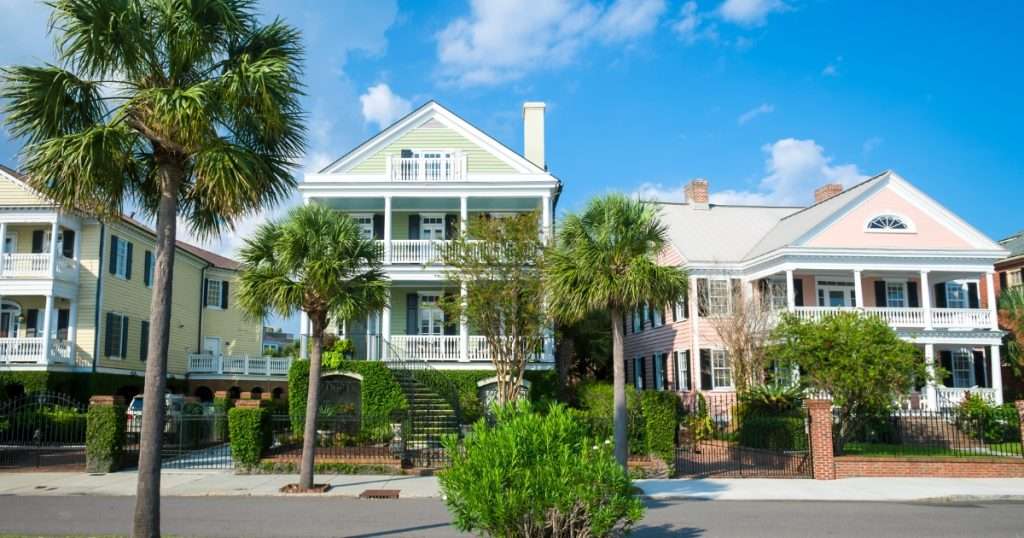 Colorful South Carolina Homes. 
