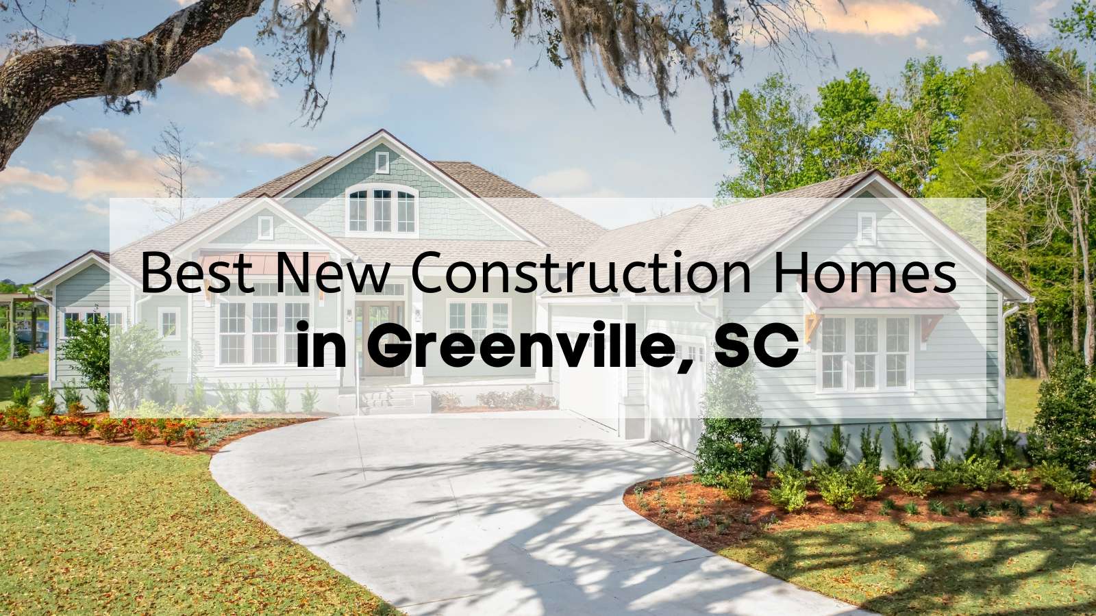 Beautiful new construction home in Greenville, South Carolina.