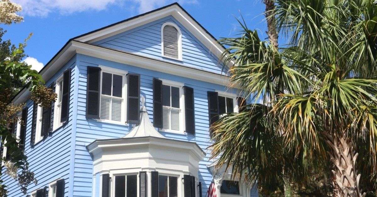 The front of a South Carolina home for sale