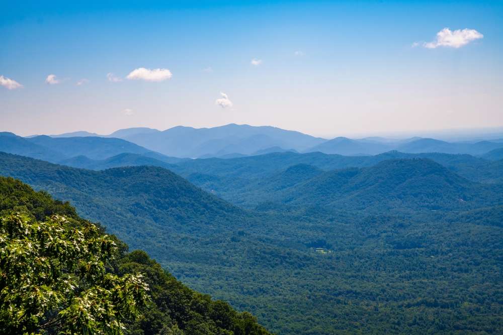 The mountains in greenville south carolina